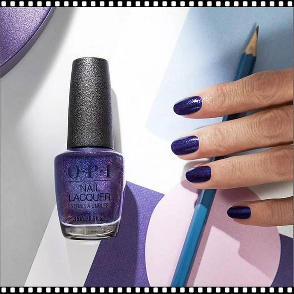 OPI NAIL LACQUER Abstract After Dark #NLLA10