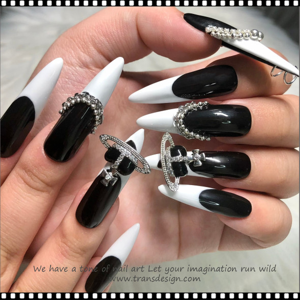 NAIL CHAIN Assorted Color 6/Pack #XF-004