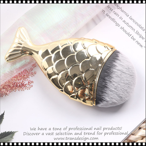 DUSTER Soft Brush Gold Mermaid/White