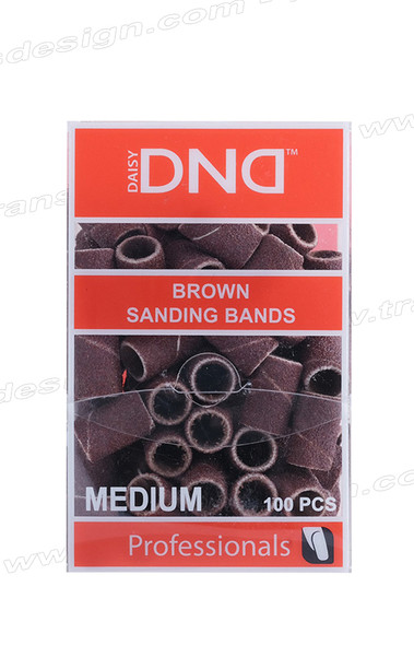 DND Brown Sanding Bands (Box of 100)