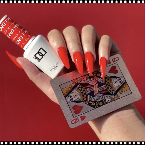 DND Gel Polish Duo - #799 Queen Of Hearts