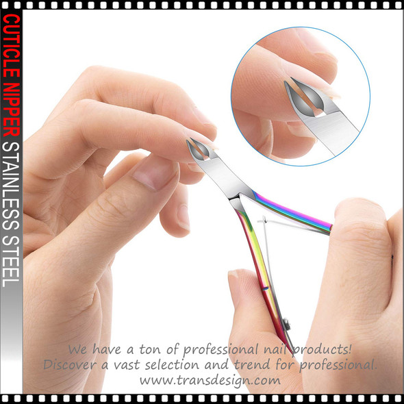 CUTICLE NIPPER Mermaid Stainless Steel, Full Jaw