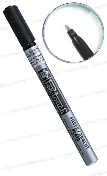 SAKURA Pen-Touch Paint Nail Art Silver 0.7mm Tip