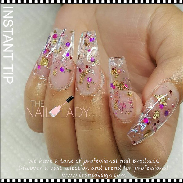 INSTANT TIP Full Cover Natural Clear Color 500/Case