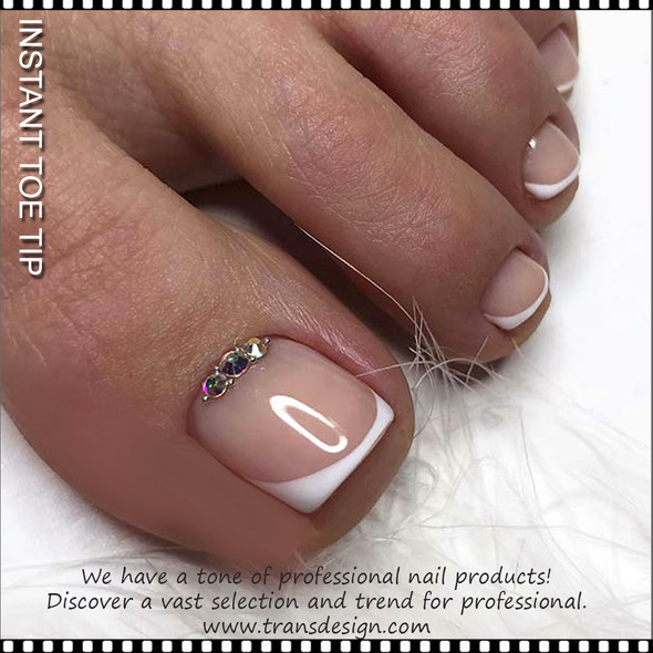 LAMOUR TOE TIP Natural #00 48pcs/Bag 