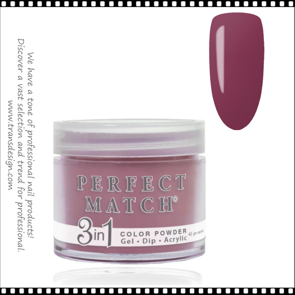LECHAT PERFECT MATCH DIP POWDER Malt Shop Maroon