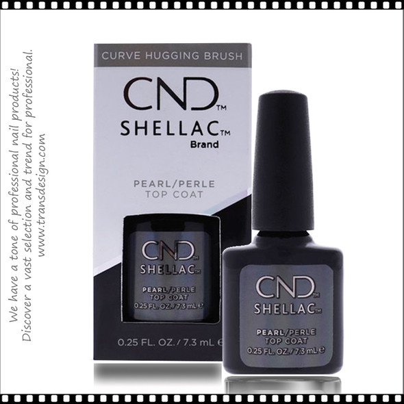 CND SHELLAC Pearl  Top Coat 0.25oz.