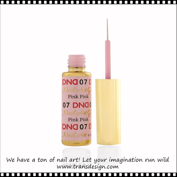 DND Nail Art Gel Pink 0.25oz. #80734