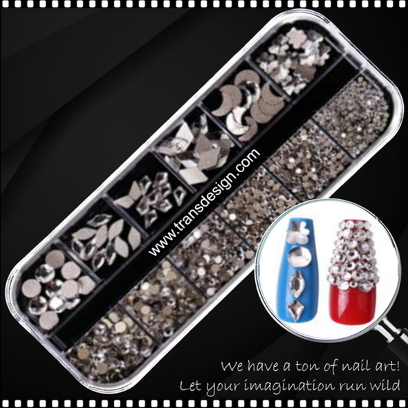 RHINESTONE CRYSTAL Assorted 12/Case ZSH-202