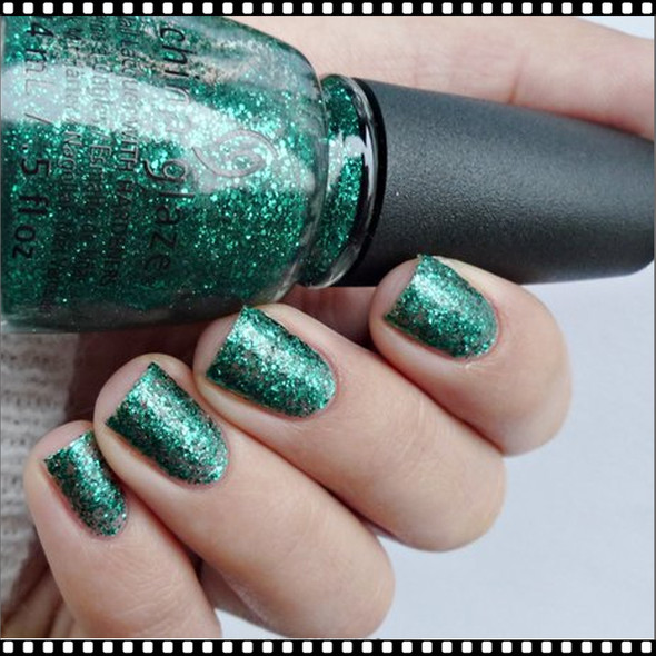 CHINA GLAZE Pine-ing For Glitter 0.5oz.*