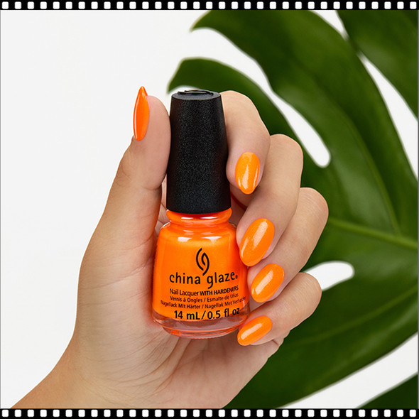 CHINA GLAZE Orange You Hot? 0.5oz.*