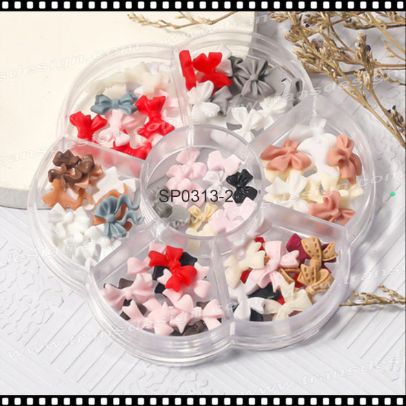 NAIL CHARM RESIN Assorted Bows SP0313-20