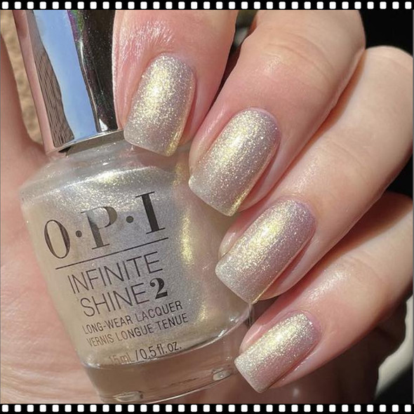 OPI INFINITE SHINE Snow Holding Back #HRP25*