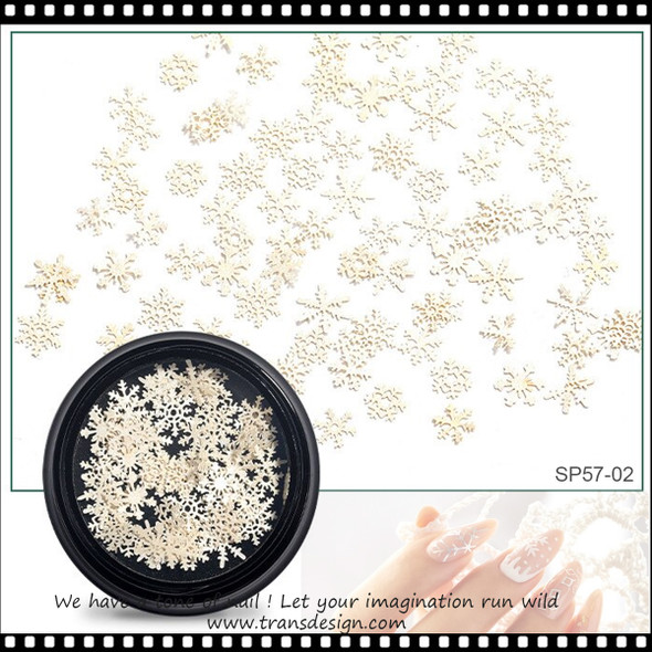 NAIL ART Glitter Snow Flake Mixed SP57-02