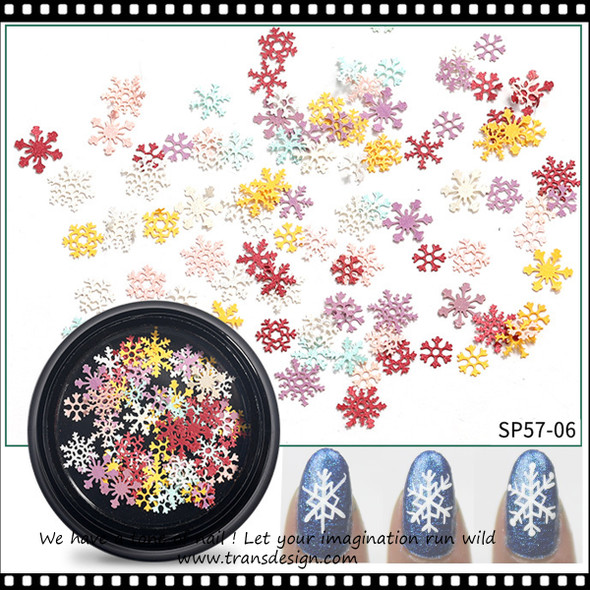 NAIL ART Snow Flake Mixed SP57-06