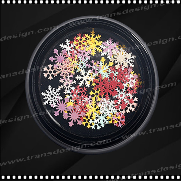 NAIL ART Glitter Snow Flake Mixed SP57-02 - TDI, Inc