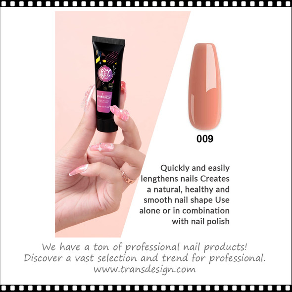 PHOENIXY Poly Gel, Nude 0.5oz. #009
