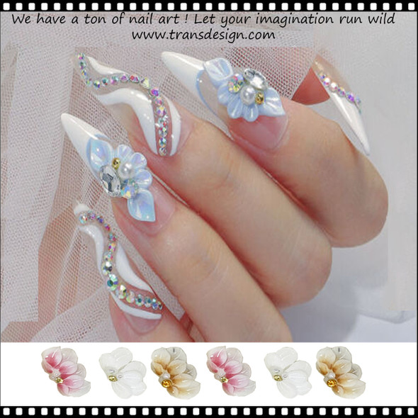 3D HANDMADE Acrylic Nail Art 6/Case #7