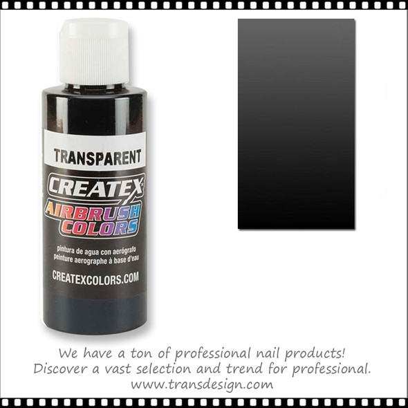 CREATEX AIRBRUSH Transparent Black 2oz. #5132