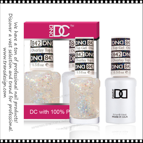 DND Gel Polish Duo - #842 Glitter Topper