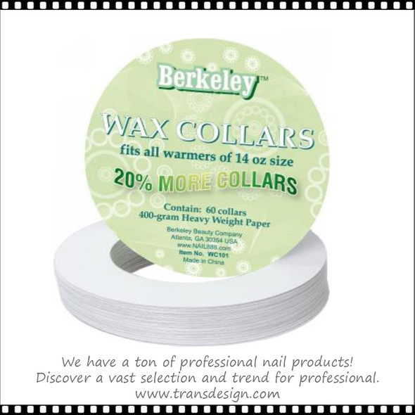 BERKELEY Wax Collars | Round  60/Pack