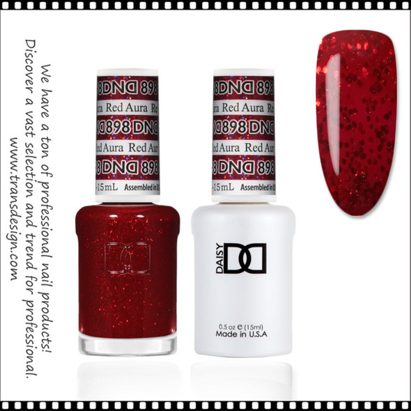 DND Gel Polish Duo - #633 Garnet Red - TDI, Inc