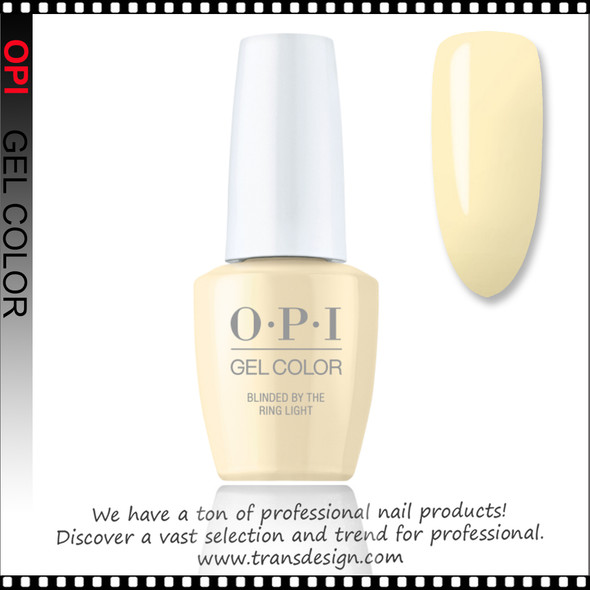 OPI GELCOLOR Blinded By The Ring Light GCS003