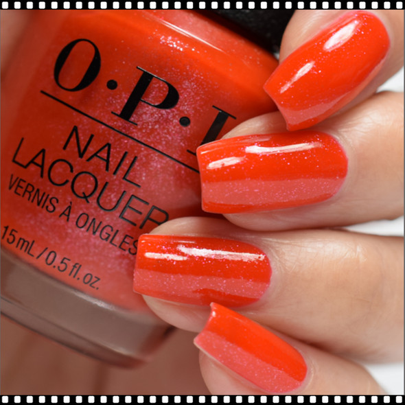 OPI NAIL LACQUER Left Your Texts On Red #NLS010