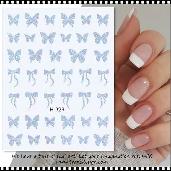 Butterfly Nail Sticker Stensils Nail Decal Nail Art Decals Nail Art Stickers  Vinyl Nail Stickers Butterflies Nail Decal Christmas Fall - Etsy UK