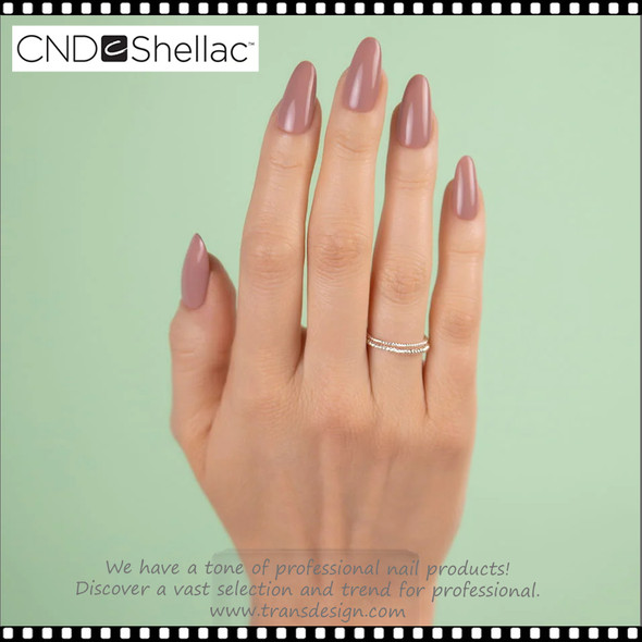 CND SHELLAC We Want Mauve 0.25oz.