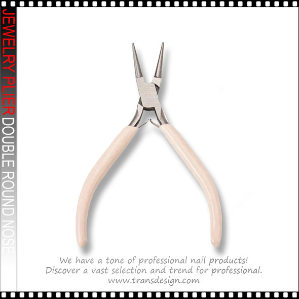 JEWELRY PLIERS Double Round Nose, Beige