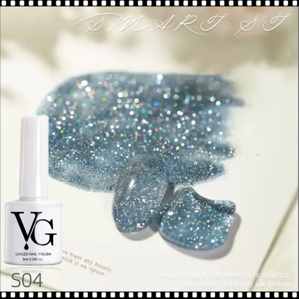 VG JELLY GEL POLISH Lake Blue 0.28oz.