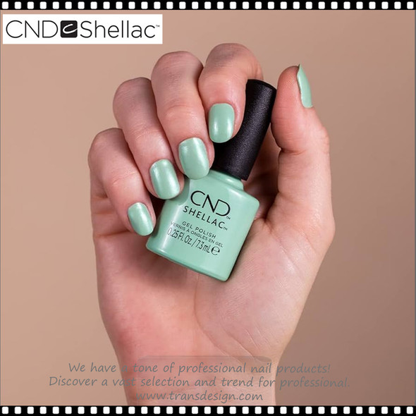 CND SHELLAC Mint & Meditation 0.25oz.