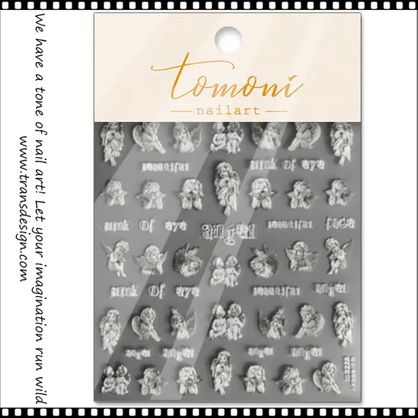 NAIL STICKER 3D Angel, Stone Cherub # to-2228