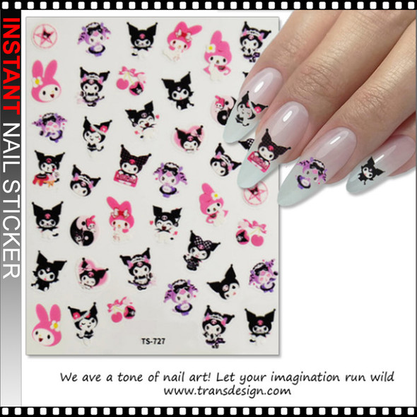 NAIL STICKER Cartoon, Sanrio My Melody #F235 - TDI, Inc