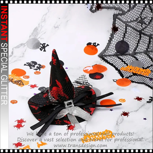 SPECIALTY GLITTER Halloween, Pumpkins, Spiders, Bats, Witches, Spider Webs, Star, Cat, Ghost, Skull Pack