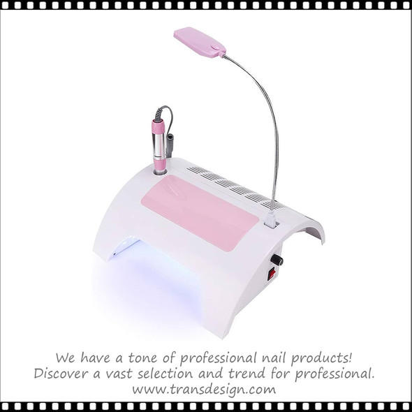 5 IN 1 MUTIFUNCTIONAL LED Lamp Vacuum Cleaner, Lamp, Drill & Hand cushion