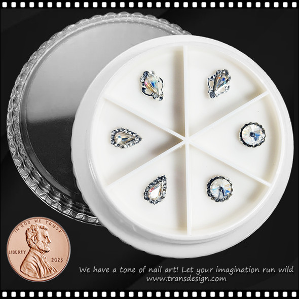 NAIL CHARM RHINESTONE Design 6/Case #7