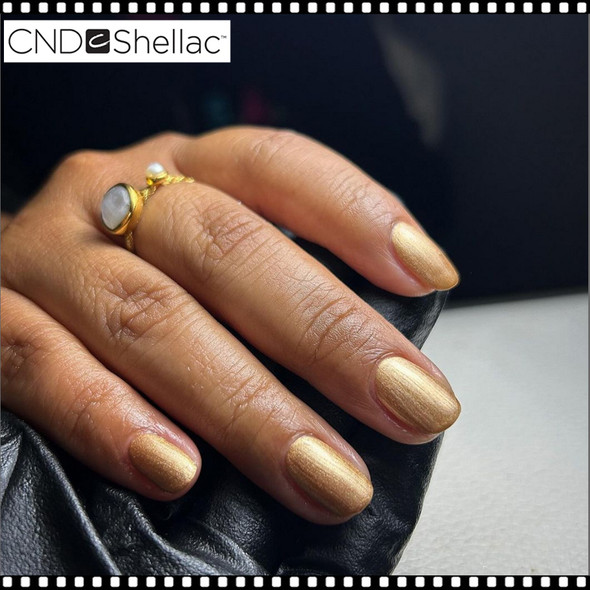 CND SHELLAC It's Getting Golder 0.25oz