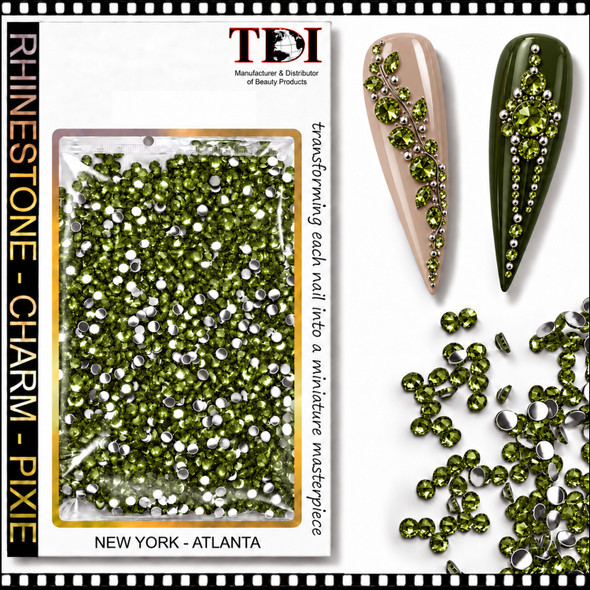RHINESTONE RESIN #SS5 Olivine 1440/Pack *