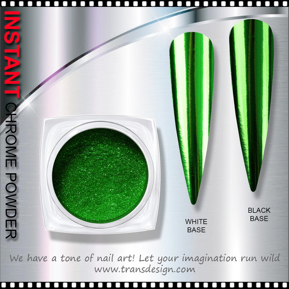 INSTANT Chrome Mirror Green Powder 1g.