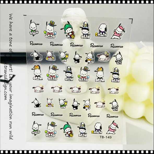 NAIL STICKER Character Pochacco #TB-149