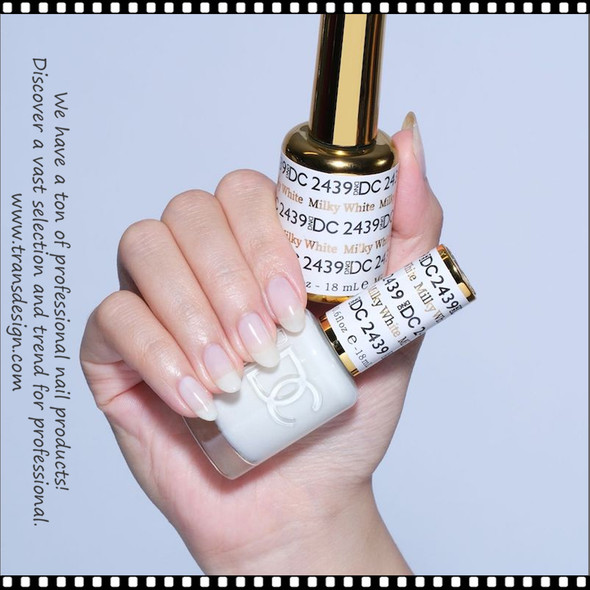 DC Gel Polish Duo - #2439 Milky White