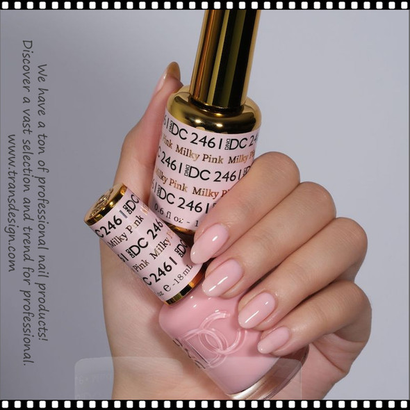 DC Gel Polish Duo - #2461 Milky Pink