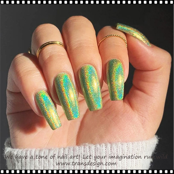 GLITTER HOLOGRAPHIC Peridot, Fine 1g.