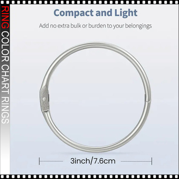 RING Color Chart Ring 3" Diameter 2/pack