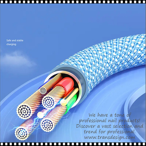 USB Type C Replacement Cable, 66" Long, Light Gray