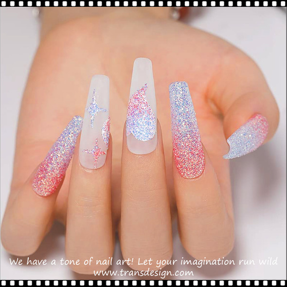 GLITTER  3D SUGAR GLITTER Tangerine 6g.