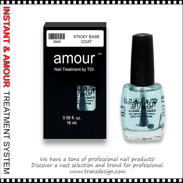 AMOUR Sticky Base Coat 0.5oz.