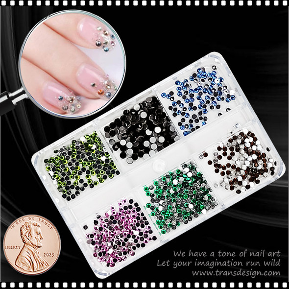 RHINESTONE CRYSTAL SS5 Mix Color 600/Case #6